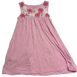 Design History toddler girl’s rosette dress size 3T